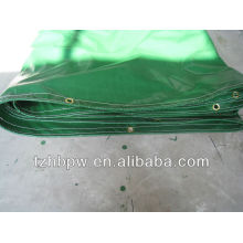 Housse de bâche recouverte de PVC, couvre couverture en coton recouvert de PVC